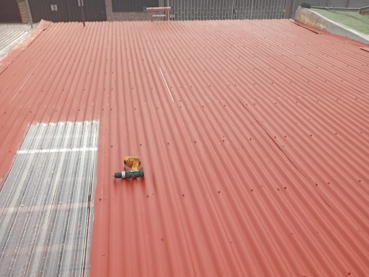 Cubierta nueva terminada